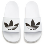Adidas Adilette Lite Slides - Cloud White / Core Black