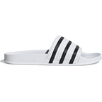 Adidas Adilette Slides - White / Core Black