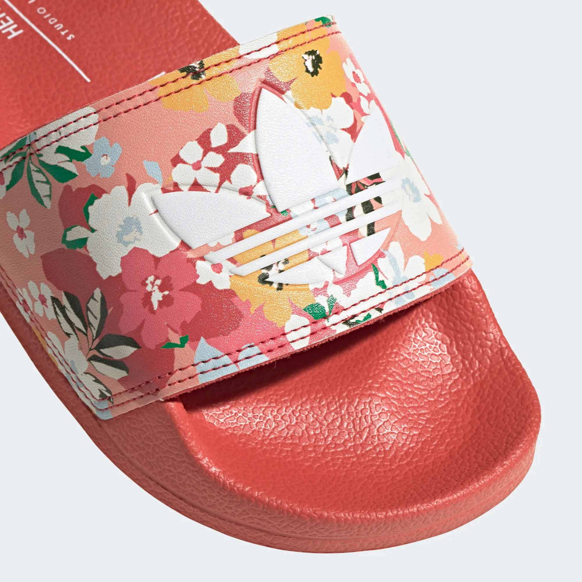 Adidas Kids' Adilette Lite Slides - Hazy Rose / Cloud White
