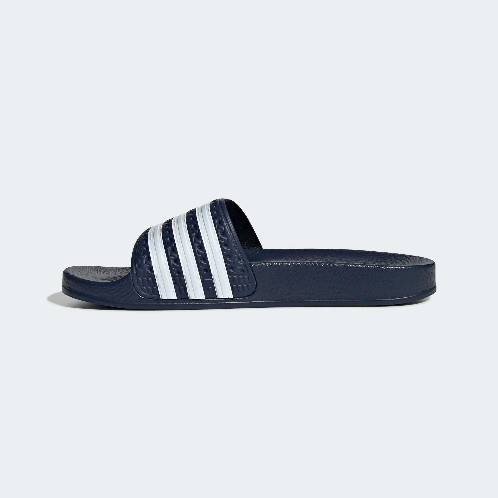 Adidas Kids' Adilette Slides - Legend Ink Blue / Cloud White