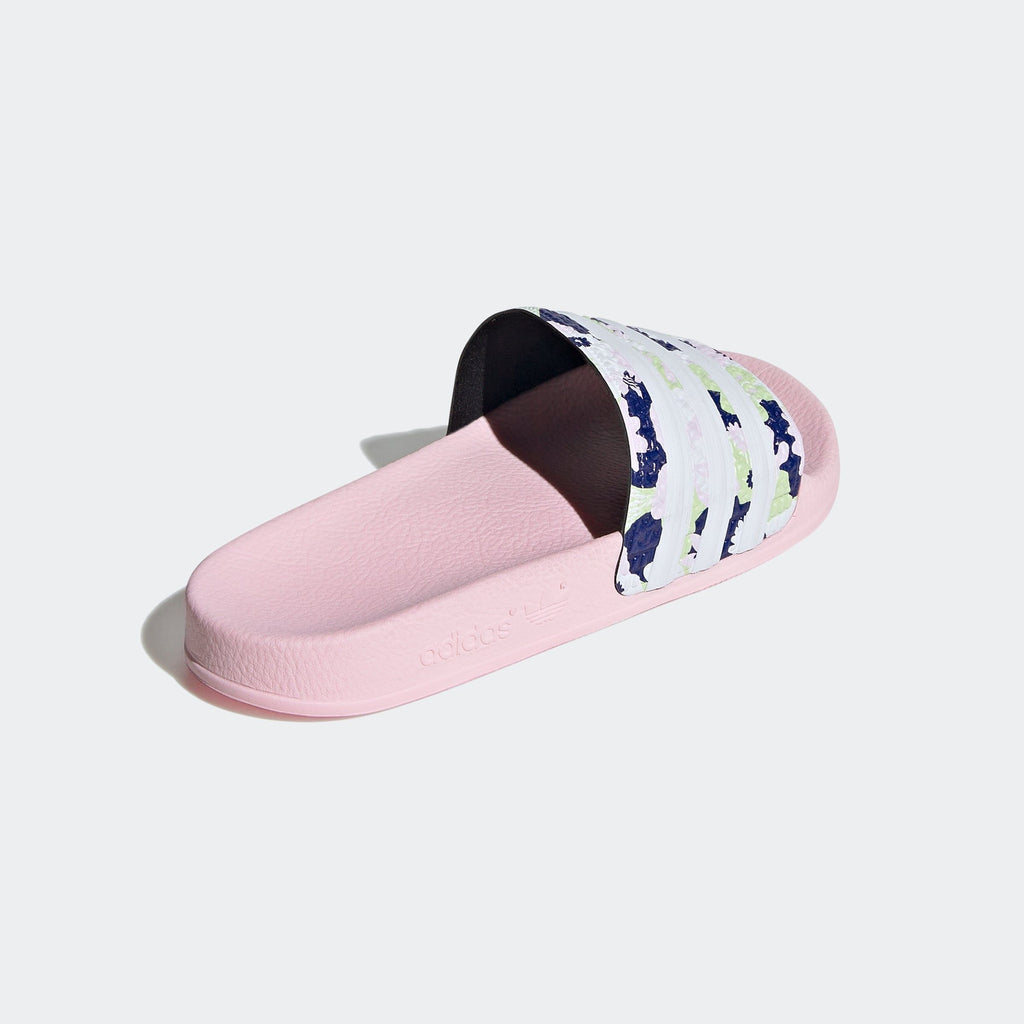 Adidas Kids' Adilette Lite Slides - Light Pink / Floral